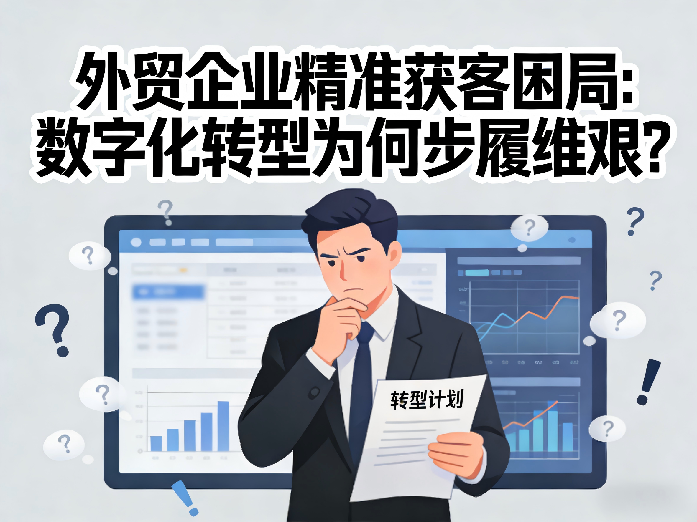 外贸企业精准获客困局：数字化转型为何步履维艰？